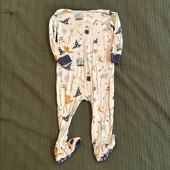 Magnetic Me Magic Modal Footie Pajamas, 9-12m - Picture 6 of 7